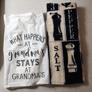 Kitchen towel set of two